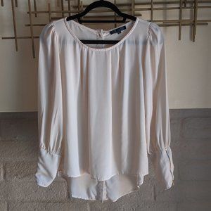 Love Culture sheer button back blouse
